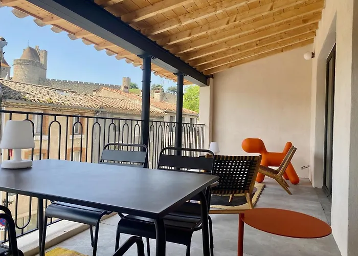 Au Pied De La Cité Médiévale - Le 127 Appartement Carcassonne